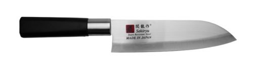 Rostfritt Stål - Matlagningskniv - Santoku - 16,5 cm